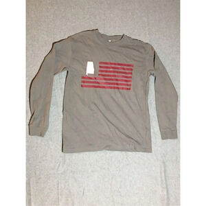 Womens The Royal Standard Shirt Size Small Alabama Flag Long Sleeve Casual